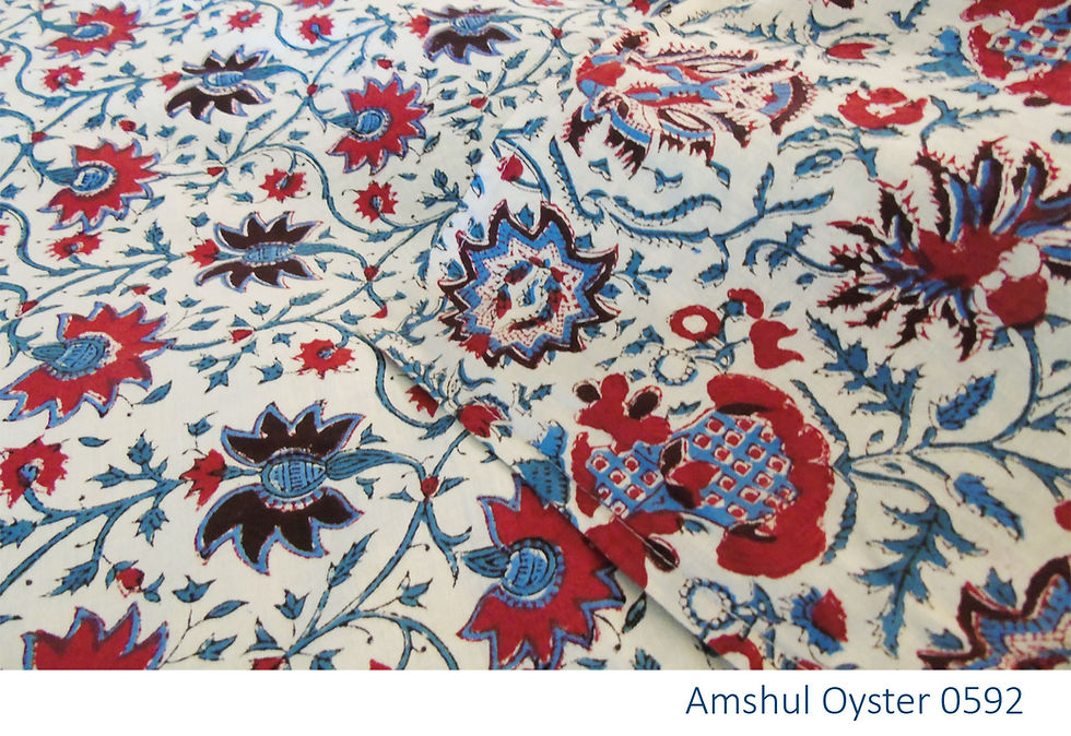 Thumbnail: cotton duvet covers and pillow cases ethical bedding fairtrade home furnishings Anokhi Chandni Chowk India block printed gift