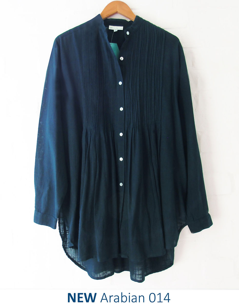 Thumbnail: Pintucked Shirts - hand woven plains