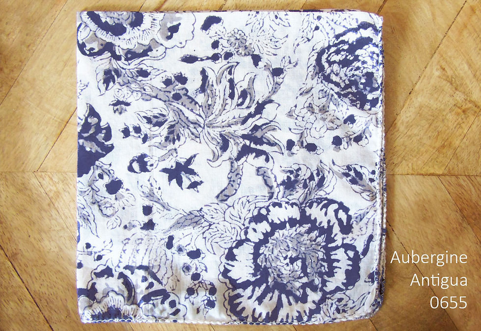 Thumbnail: Handkerchiefs/Sample Fabrics - Botanical