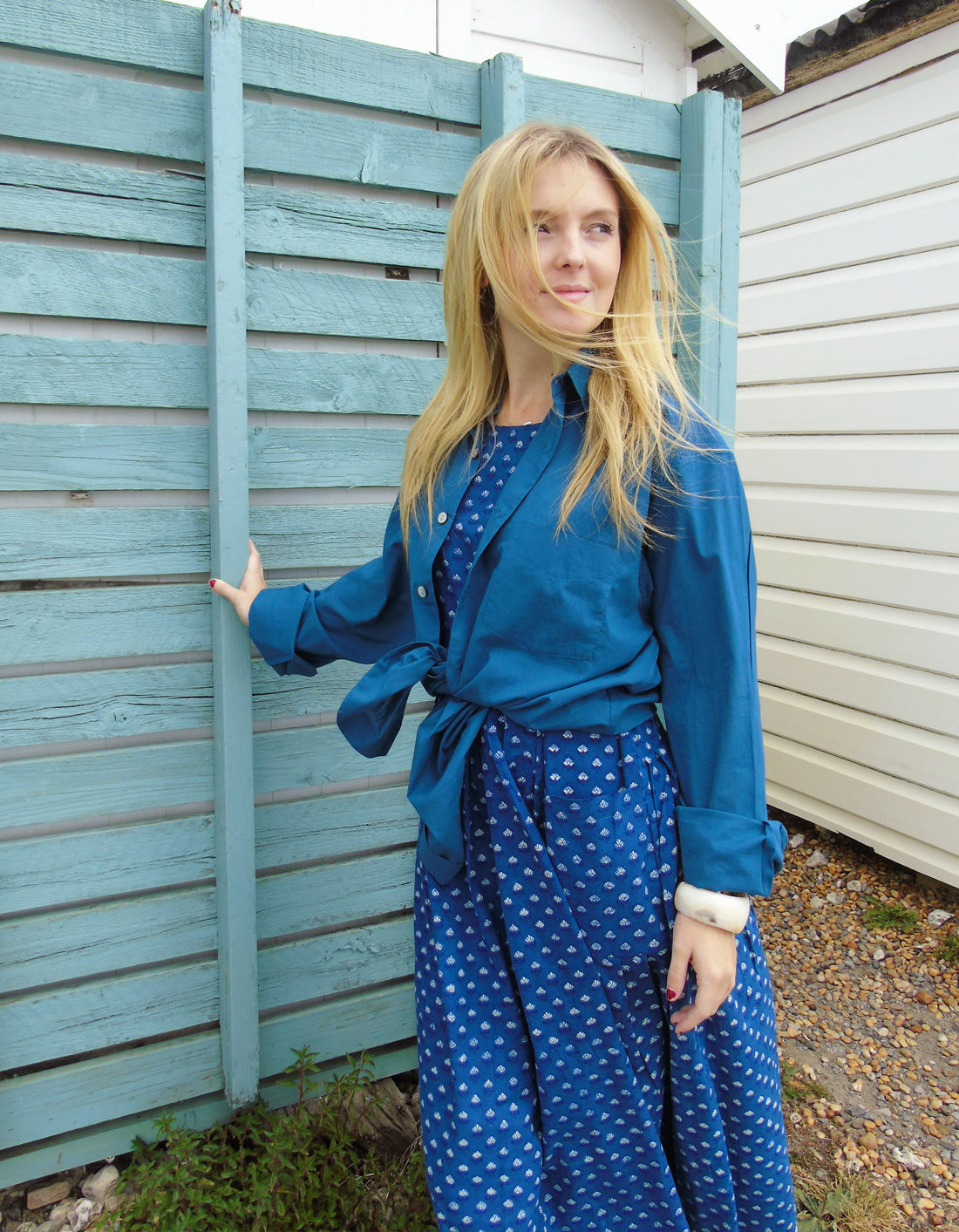 Smooth Voile - Collar Shirt