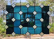 Stained glass geometric