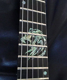 serenghetti lion logo in abalone