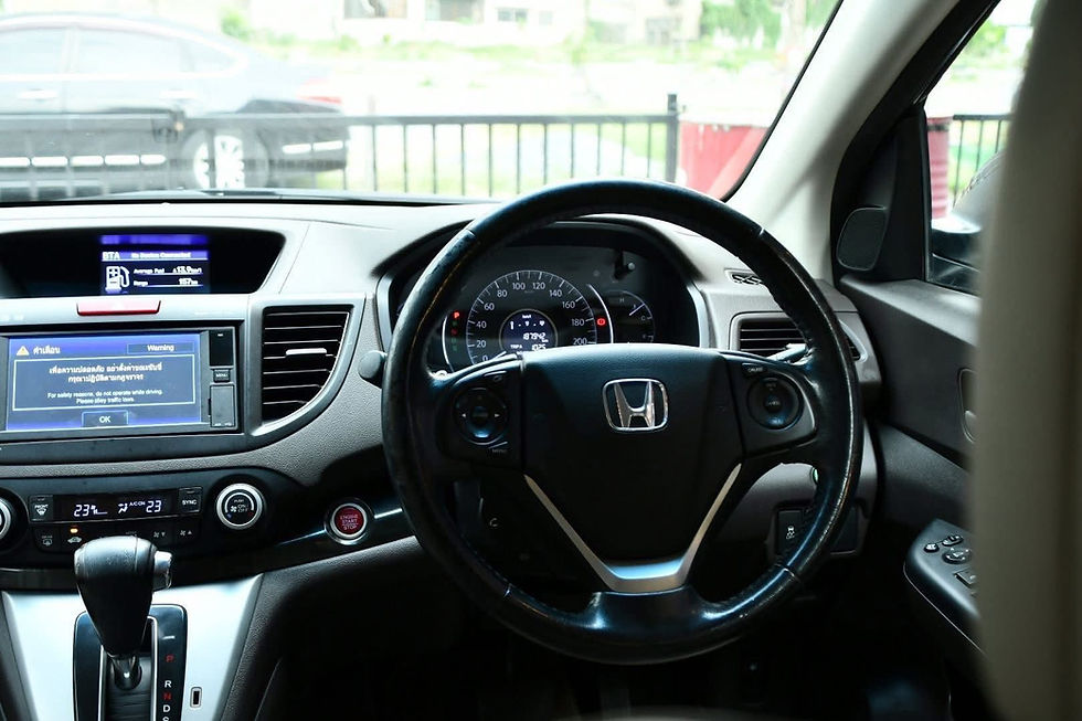 Thumbnail: HONDA CR-V 2.4 EL 4WD(Topสุด) เกียร์ AUTO ปี 2014 สี ดำ