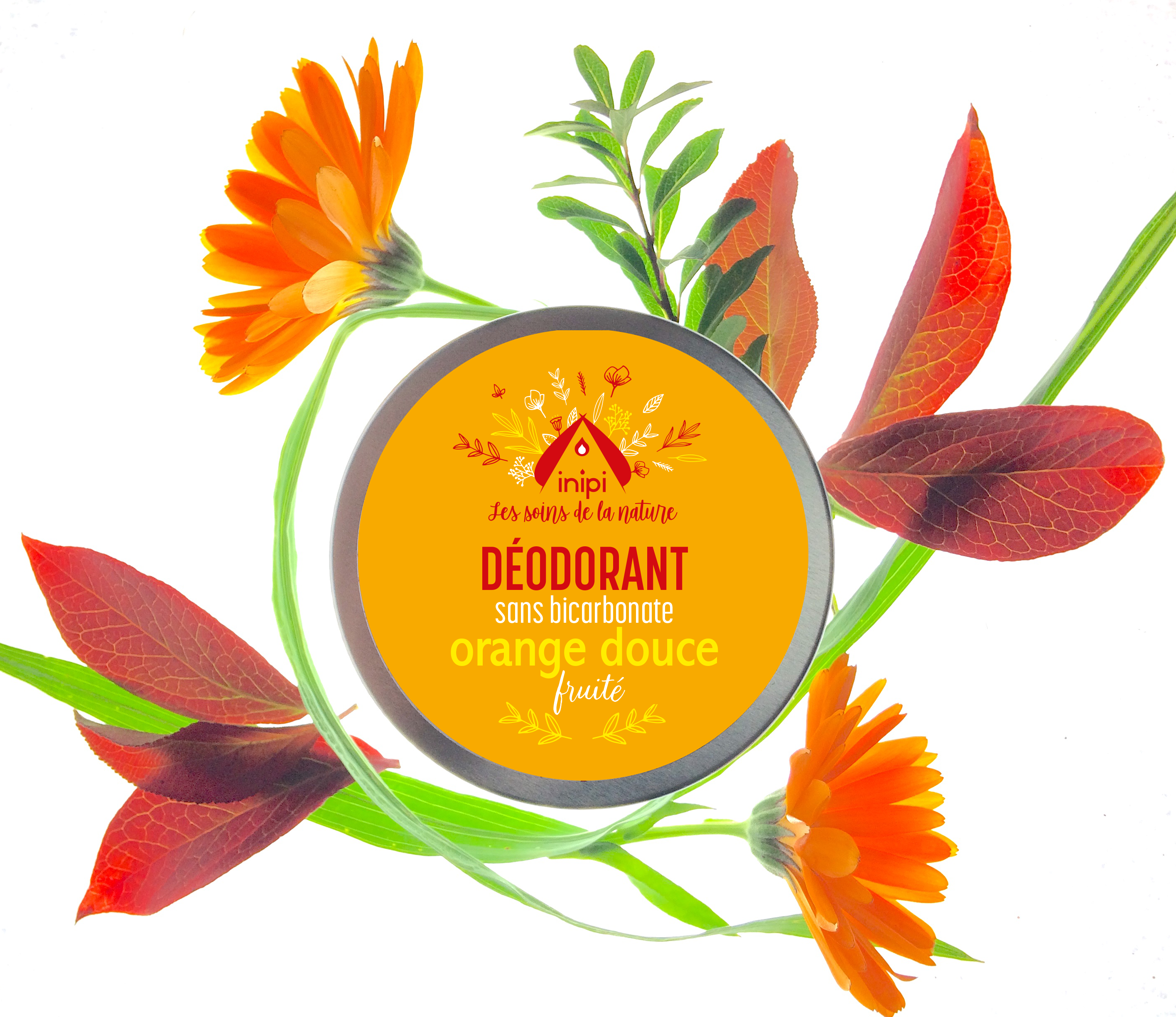 déodorant naturel orange