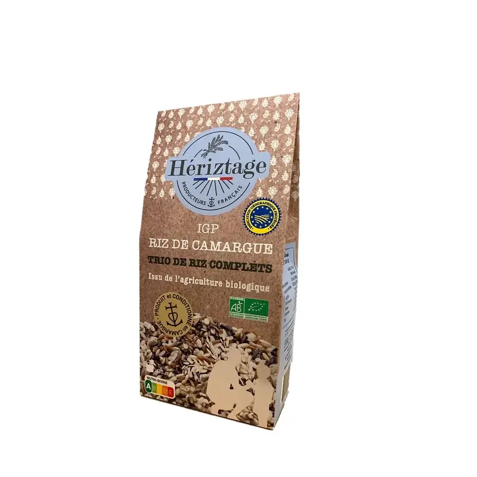 HERIZTAGE - Trio de Riz de Camargue 500g