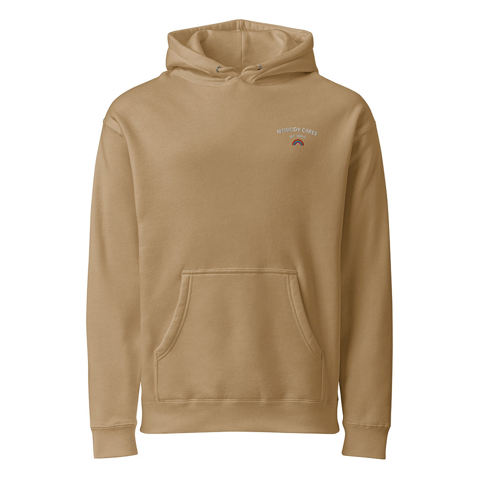 Thumbnail: "Nobody Cares" | Unisex Heavyweight Hooded Sweatshirt