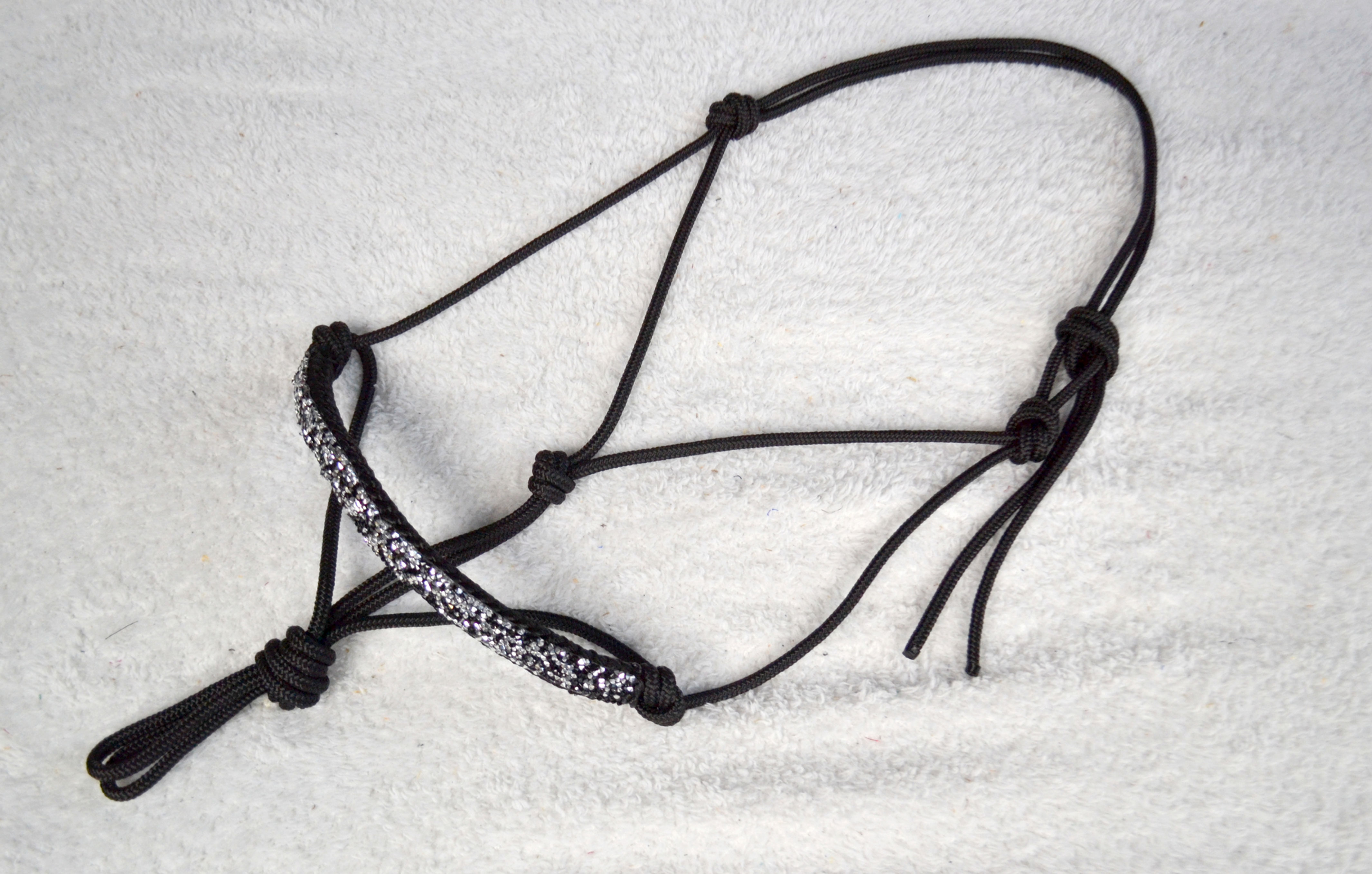Licol éthologique Glitter | Noir