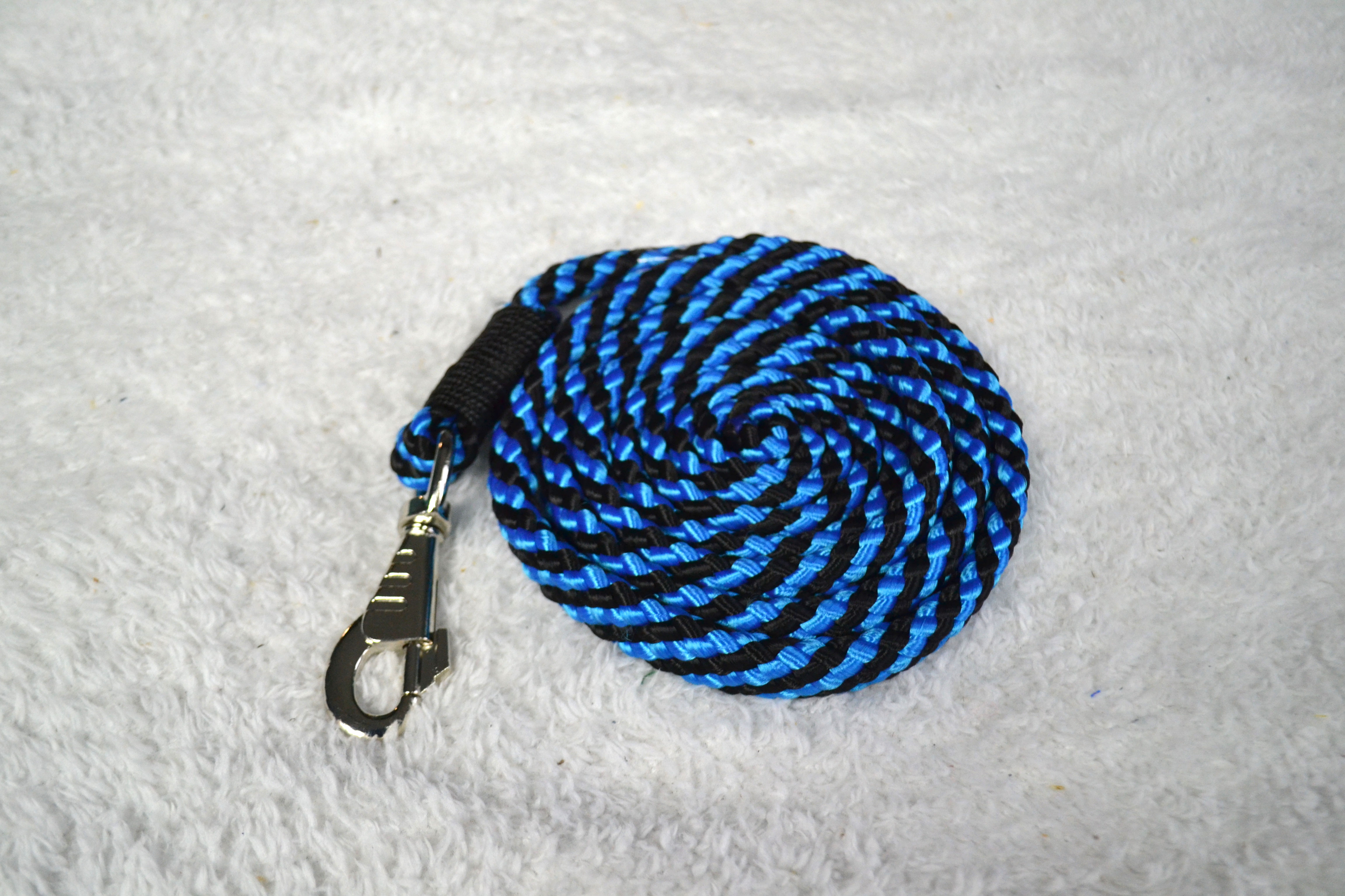 Longe | Noir et bleu électrique