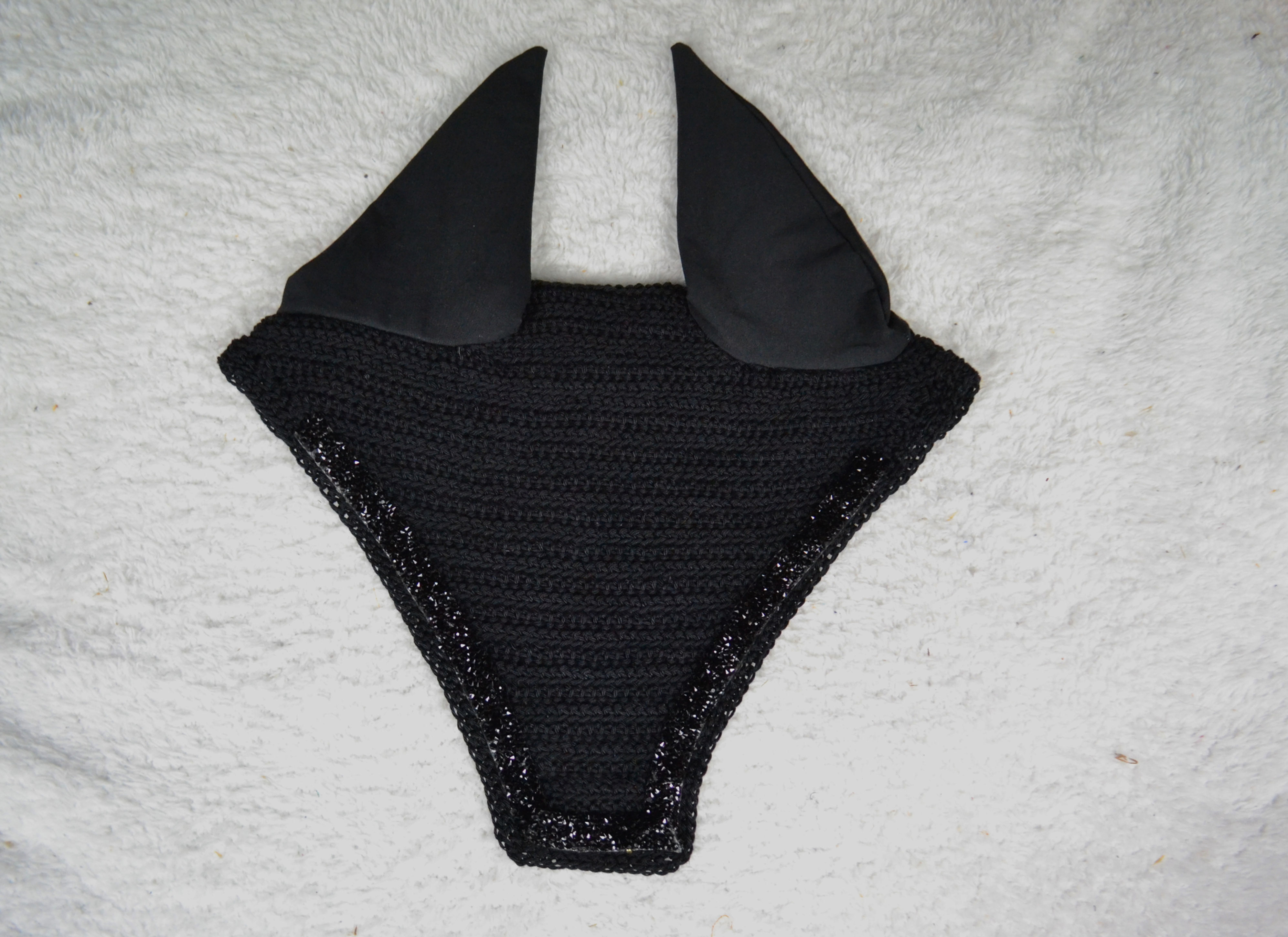 Bonnet Mi-Long Glitter | Noir, glitter