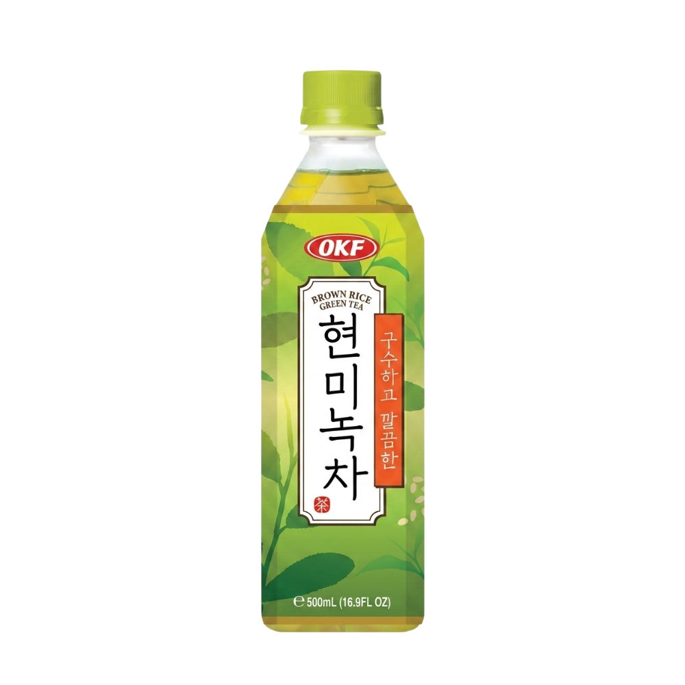 OKF Traditional Green Tea with Roasted Rice 500 ml