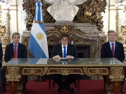 Milei en cadena nacional: defiende ajuste neoliberal que agrava la pobreza y ataca conquistas sociales