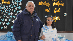 Emotivo acto en la Escuela N° 44 “Valientes de Malvinas” de tierra del fuego
