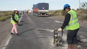 La intendenta de Catriel tapó los baches que dejó Nación