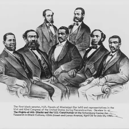 a group of the first black senators