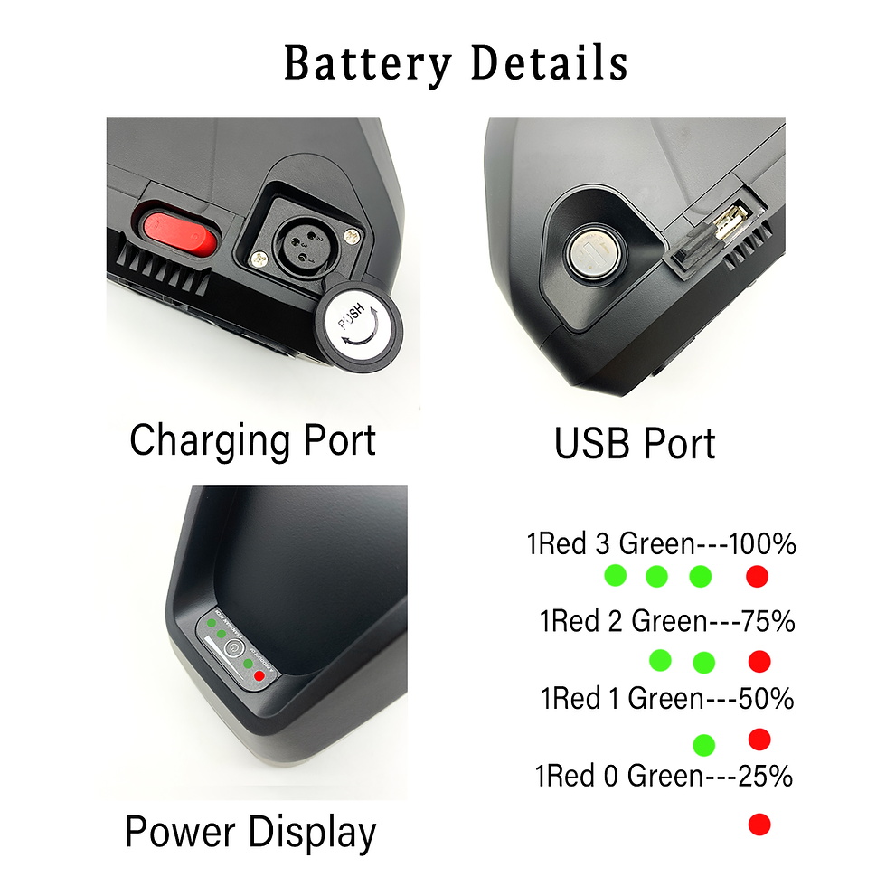Thumbnail: Hailong 48v 17.5ah battery with charger