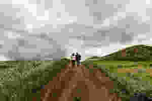 couple on hike