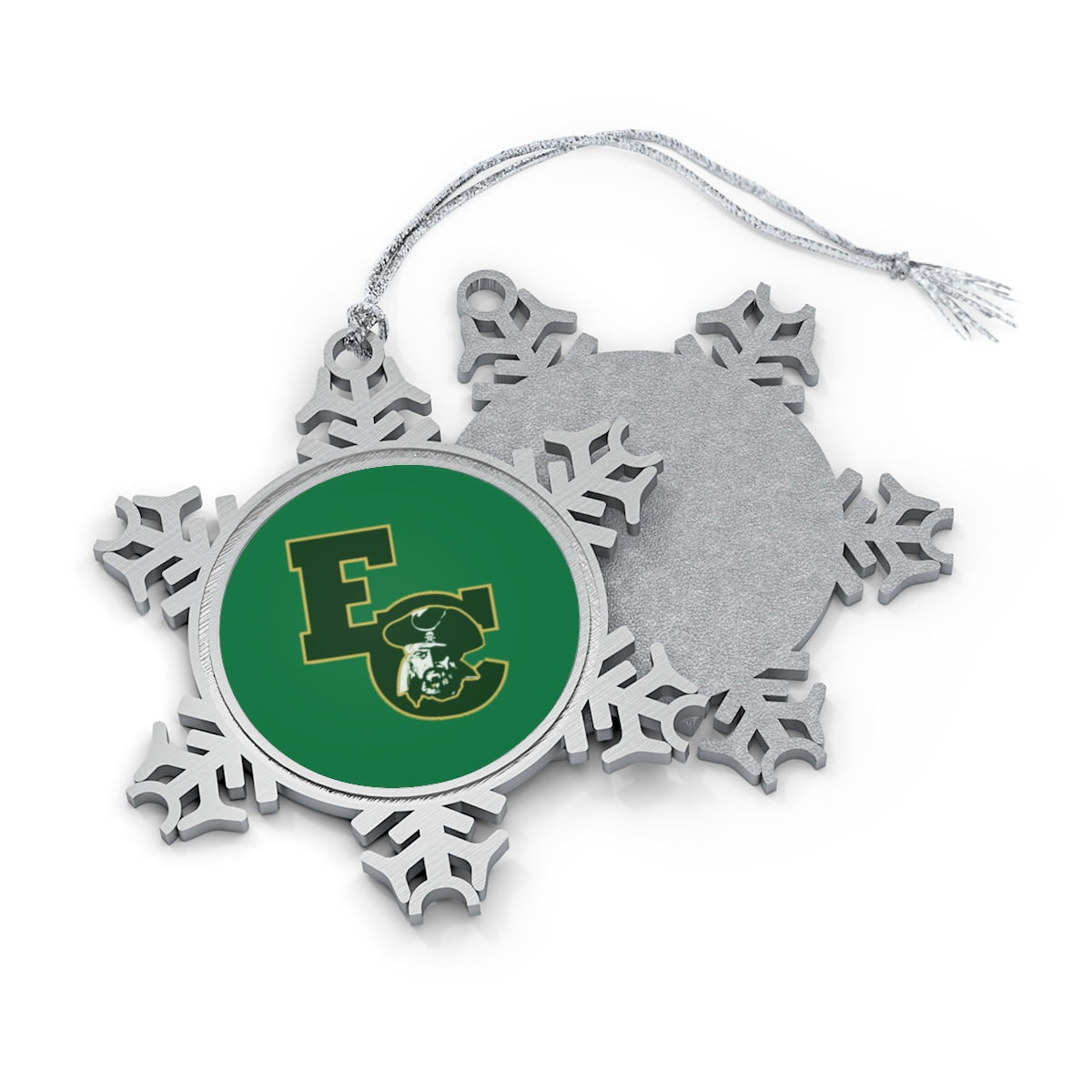 East Chambers HS Pewter Snowflake Ornament