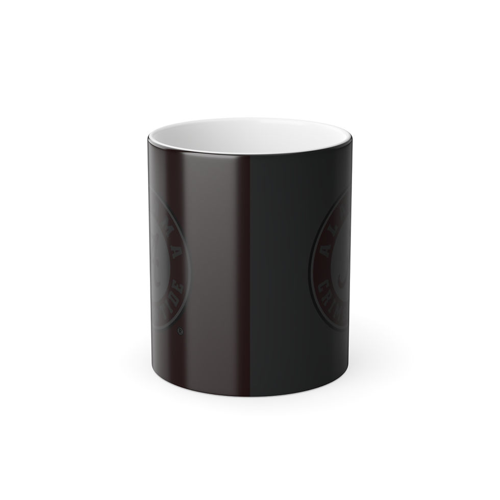 Thumbnail: Color Changing! Alabama Crimson Tide Circle ThermoH Morphin Ceramic Coffee Mug