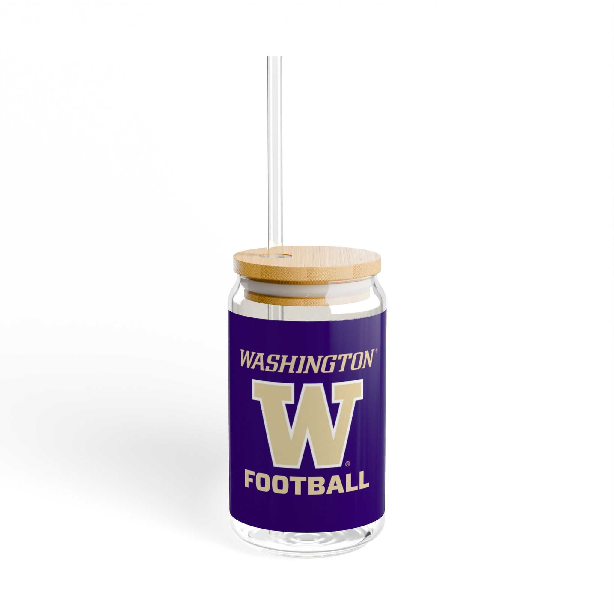 Washington Huskies FOOTBALL Sipper Glass - Fan Cup