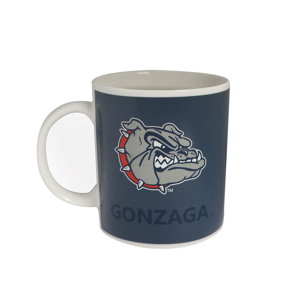 Thumbnail: gonzaga university bulldogs logo zags color changing coffee mug heat sensitive hot