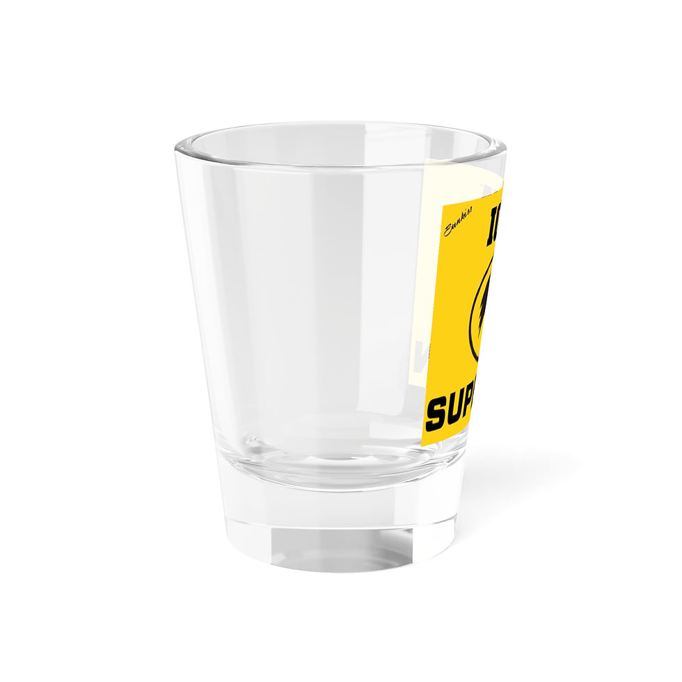 Thumbnail: Iowa Hawkeyes SUPER FAN Shot Glass - Fan Cup