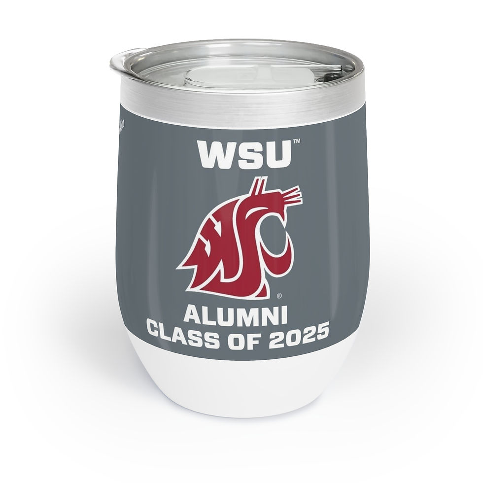 Thumbnail: Washington State Cougars ALUMNI (Choose Your Grad Year) Wine Insulated Tumbler