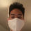 Thumbnail: White Cotton Face Mask with Vent Valve