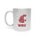 Thumbnail: Washington State Cougars Metallic Mug (Silver)