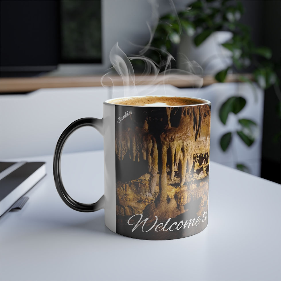 Thumbnail: Color Changing! Mammoth Cave National Park ThermoH Morphin Ceramic Coffee Mug