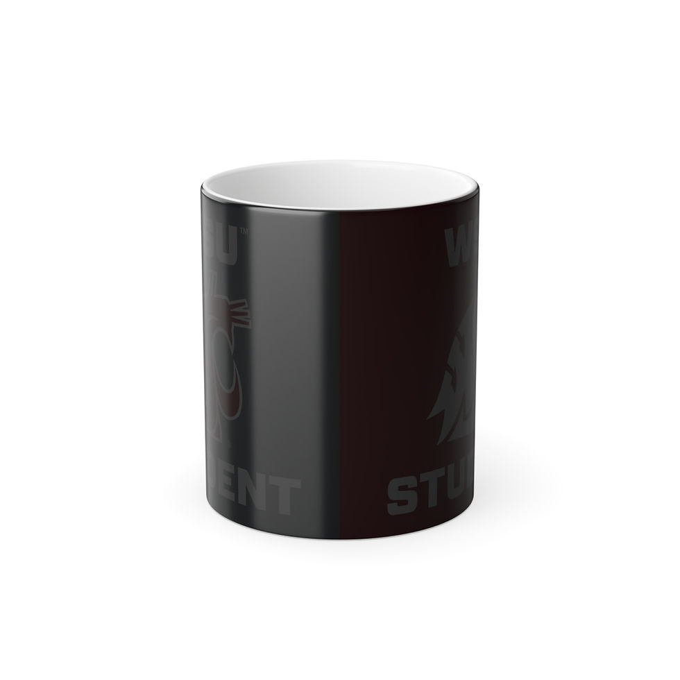 Thumbnail: Color Changing! Washington State Cougars STUDENT ThermoH Morphin Coffee Mug