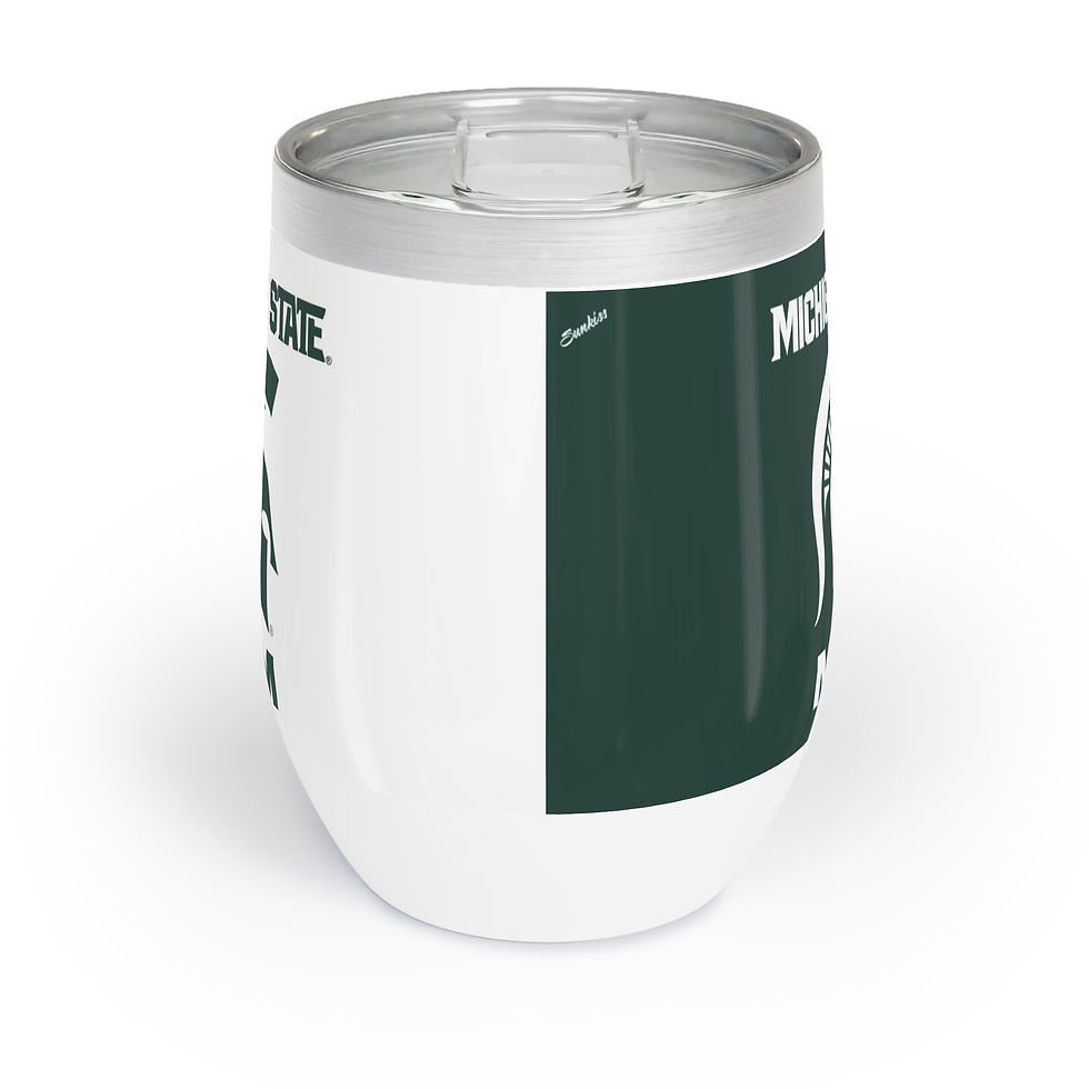Thumbnail: Michigan State Spartans MOM Chill Wine Insulated Tumbler - Fan Cup