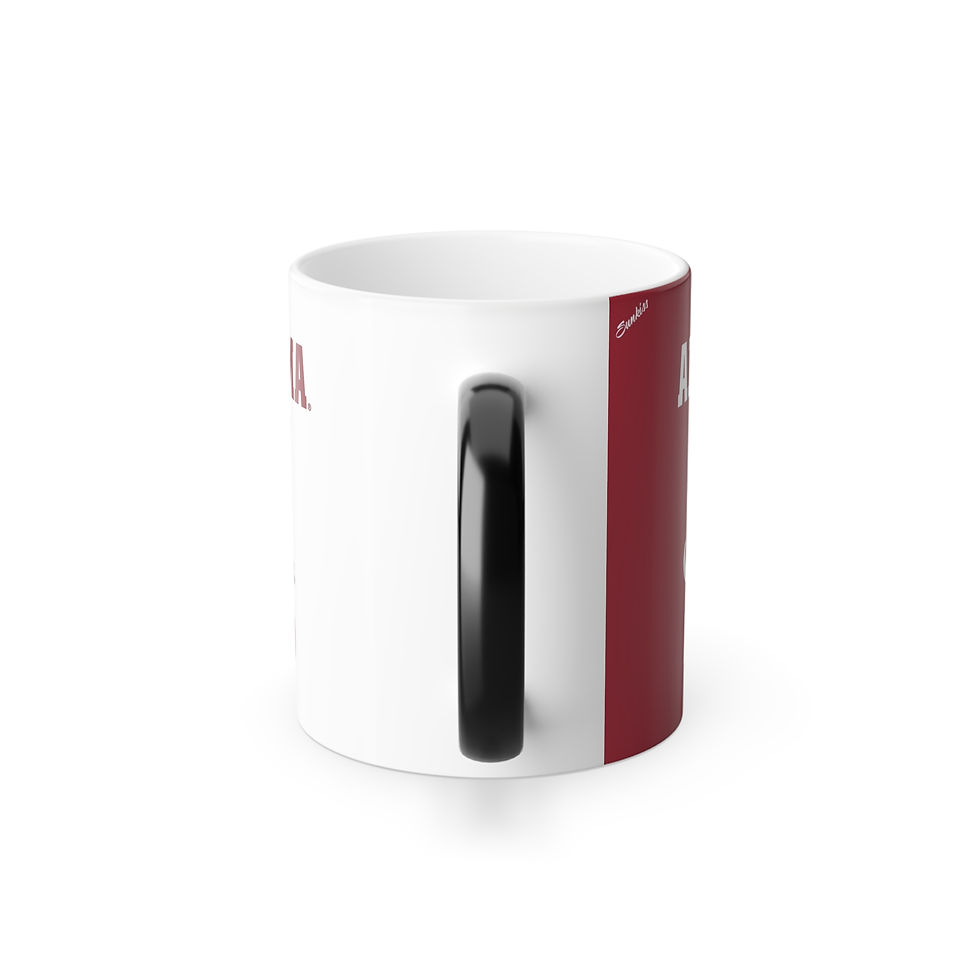 Thumbnail: Color Changing! Alabama Crimson Tide DAD ThermoH Morphin Ceramic Coffee Mug