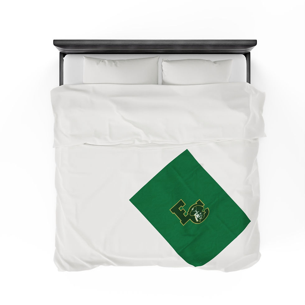 Thumbnail: East Chambers HS Velveteen Plush Blanket (2 Sizes)