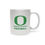 Thumbnail: Oregon Ducks FOOTBALL Metallic Mug (Silver)