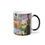 Thumbnail: Color Changing! State of Kansas Landmarks ThermoH Morphin Ceramic Coffee Mug