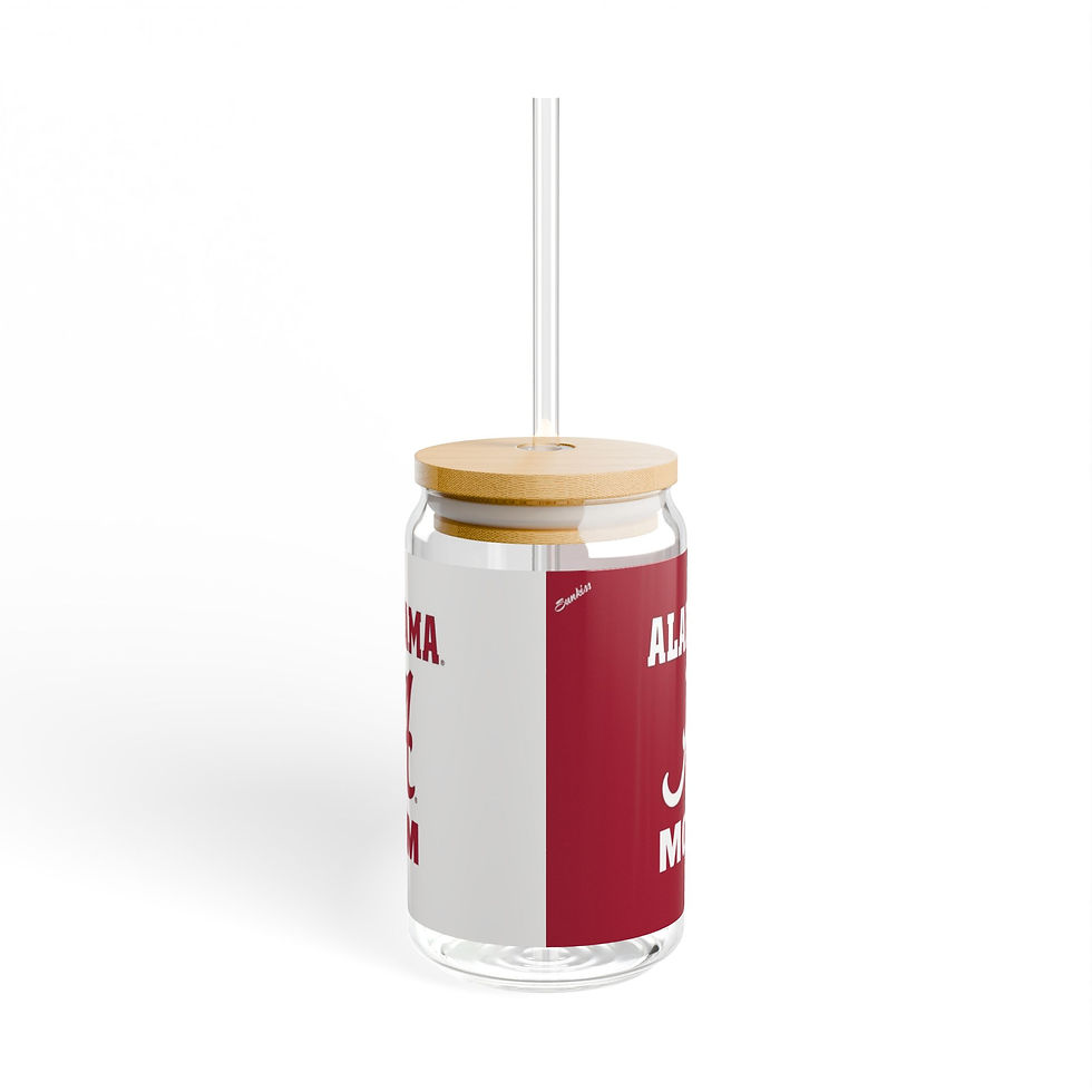 Thumbnail: Alabama Crimson Tide MOM Sipper Glass - Fan Cup