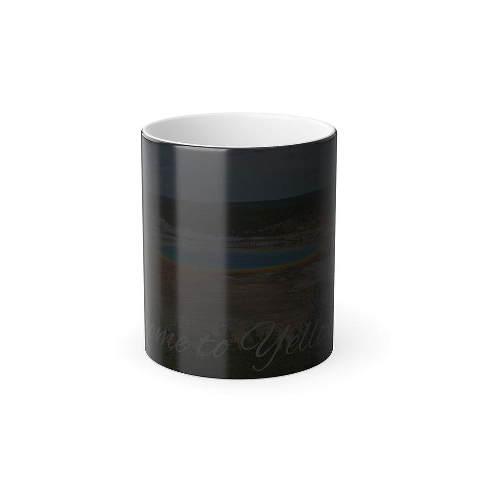 Thumbnail: Color Changing! Yellowstone National Park ThermoH Morphin Ceramic Coffee Mug