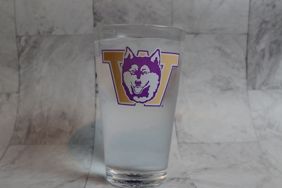 Thumbnail: University of Washington ThermoC Vintage Logo Pint Glass