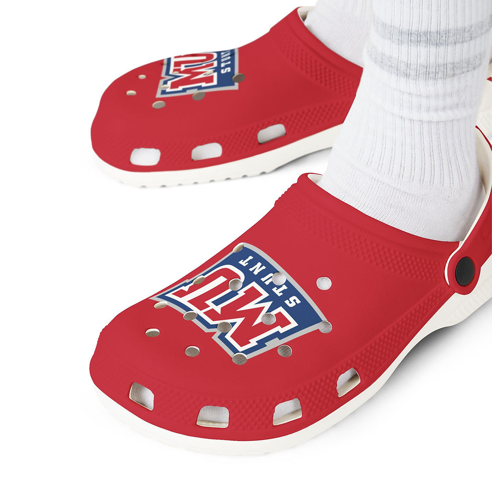Thumbnail: MU Stunt Foam Rubber Shoes (Red)