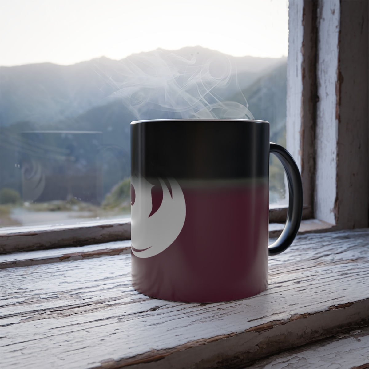 Color Changing! Phoenix City Flag ThermoH Morphin Ceramic Coffee Mug