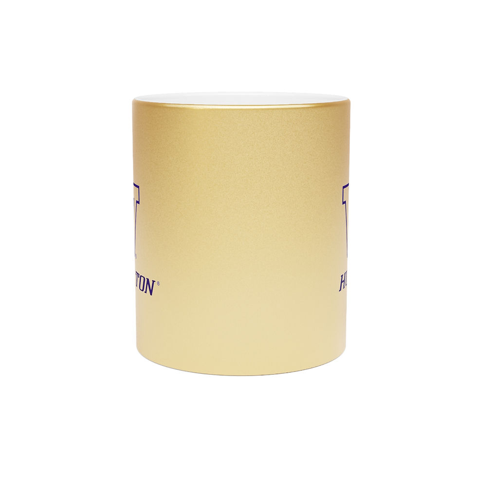 Thumbnail: Washington Huskies Metallic Mug (Silver or Gold)