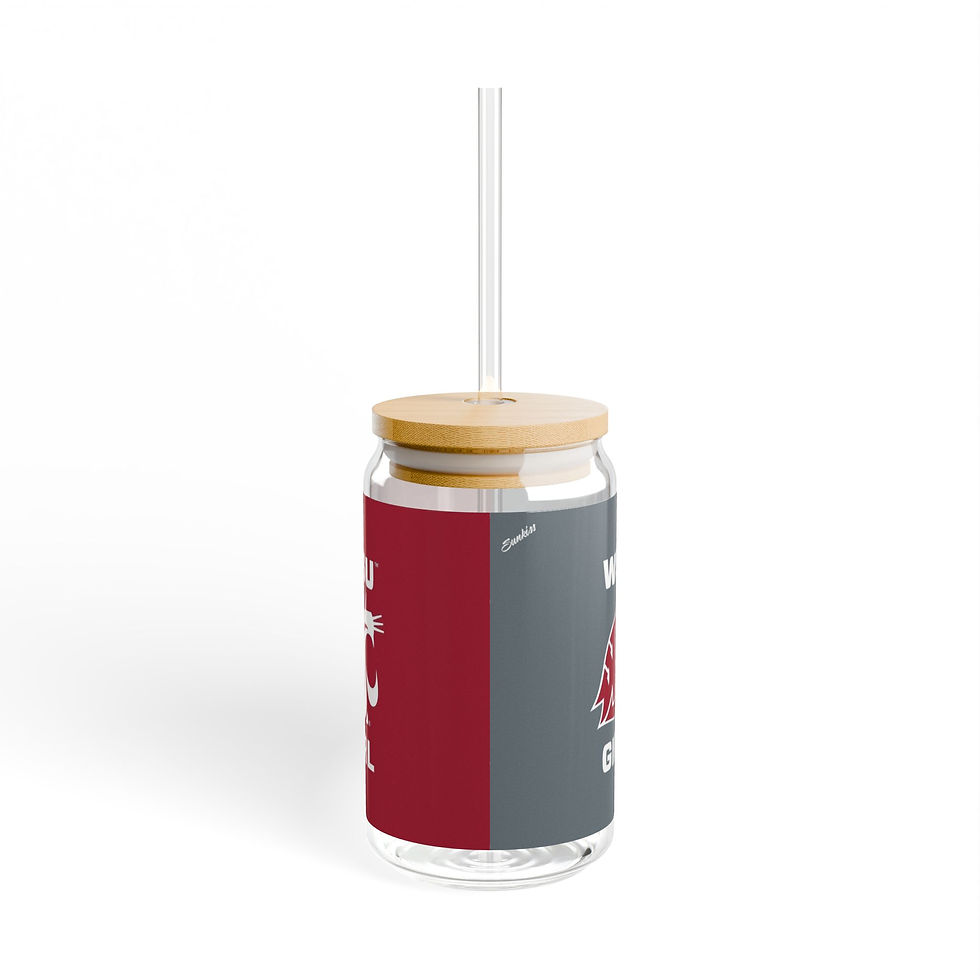 Thumbnail: Washington State Cougars GIRL Sipper Glass - Fan Cup