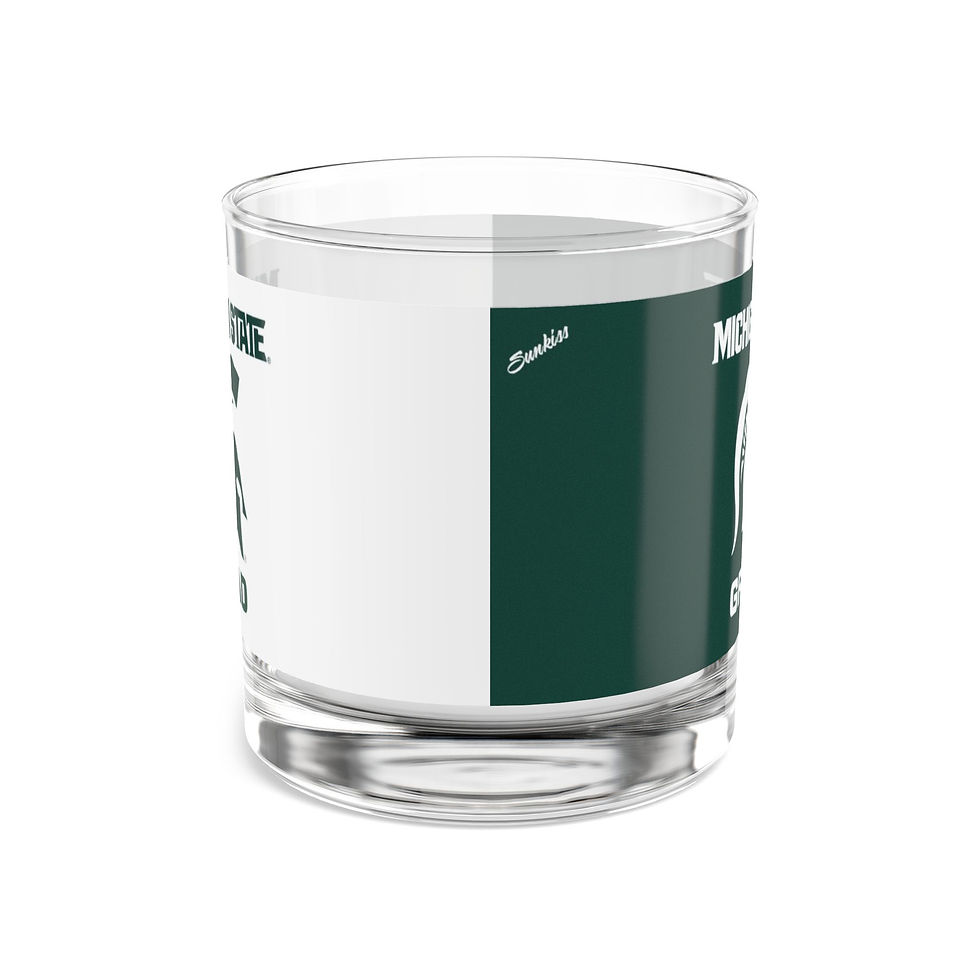 Thumbnail: Michigan State Spartans GRAD Old Fashioned Rocks Glass - Fan Cup