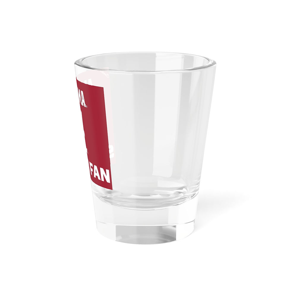 Thumbnail: Alabama Crimson Tide SUPER FAN Shot Glass - Fan Cup
