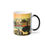 Thumbnail: Color Changing! Greetings From Connecticut ThermoH Morphin Ceramic Coffee Mug