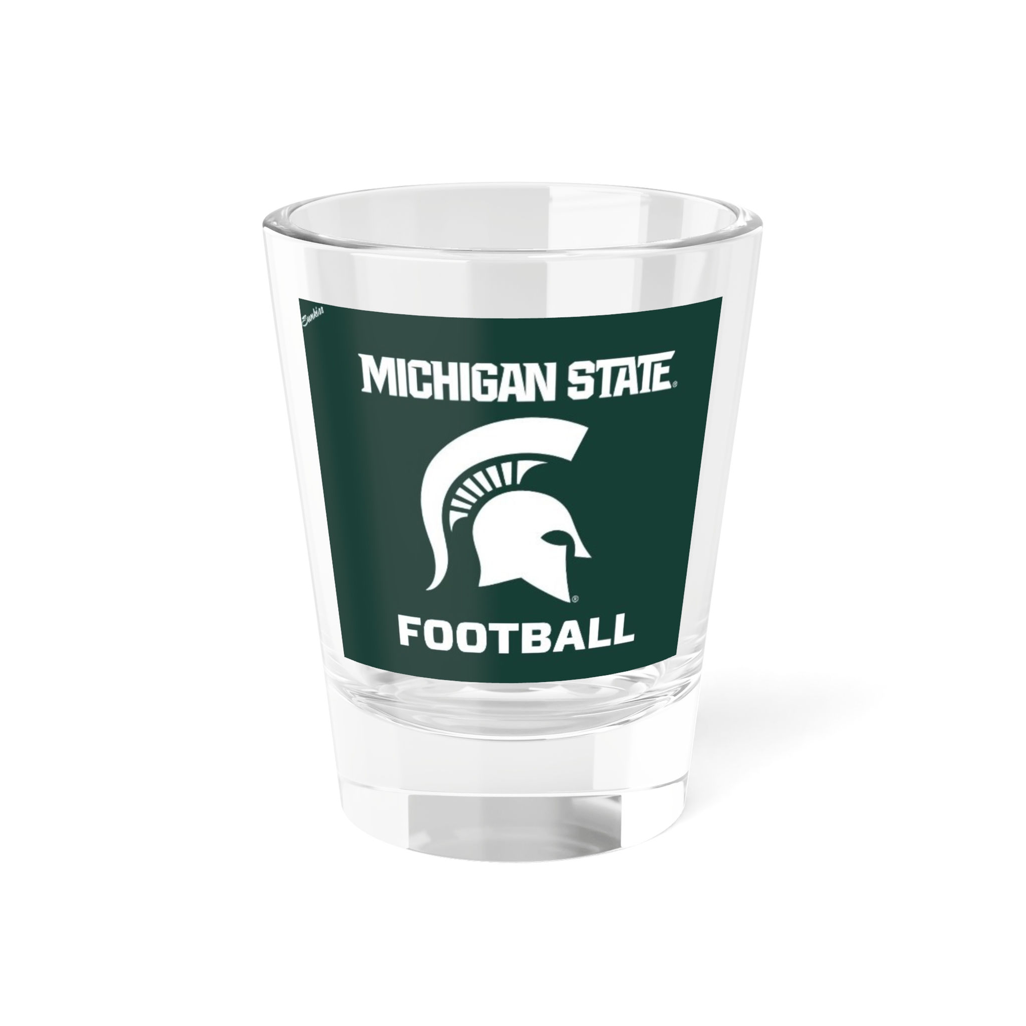 Michigan State Spartans FOOTBALL Shot Glass - Fan Cup