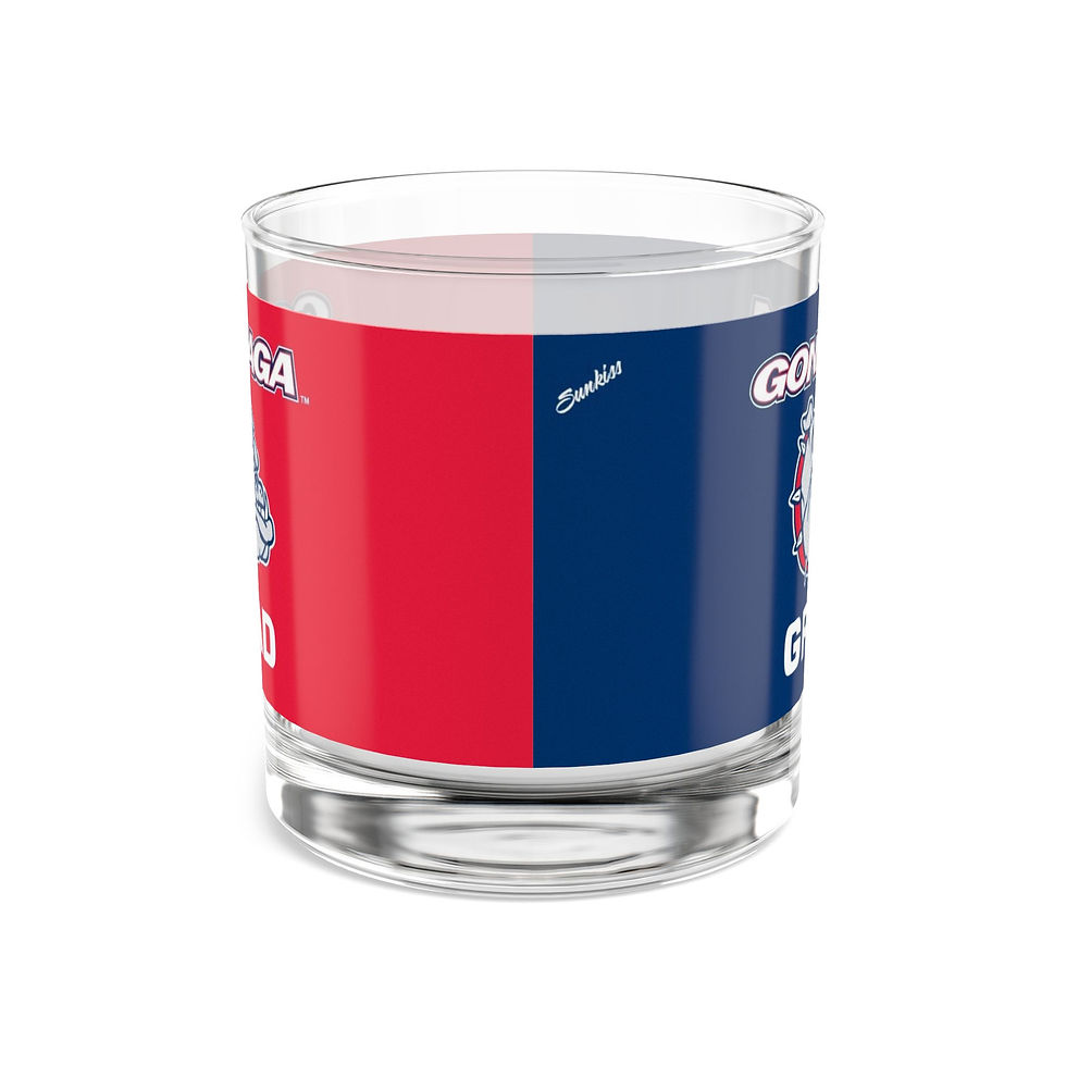 Thumbnail: Gonzaga Bulldogs GRAD Old Fashioned Rocks Glass - Fan Cup