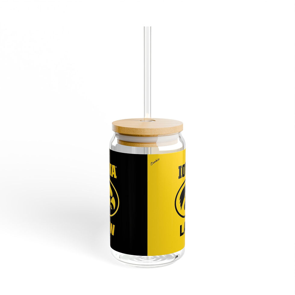 Thumbnail: Iowa Hawkeyes LAW SCHOOL Sipper Glass - Fan Cup