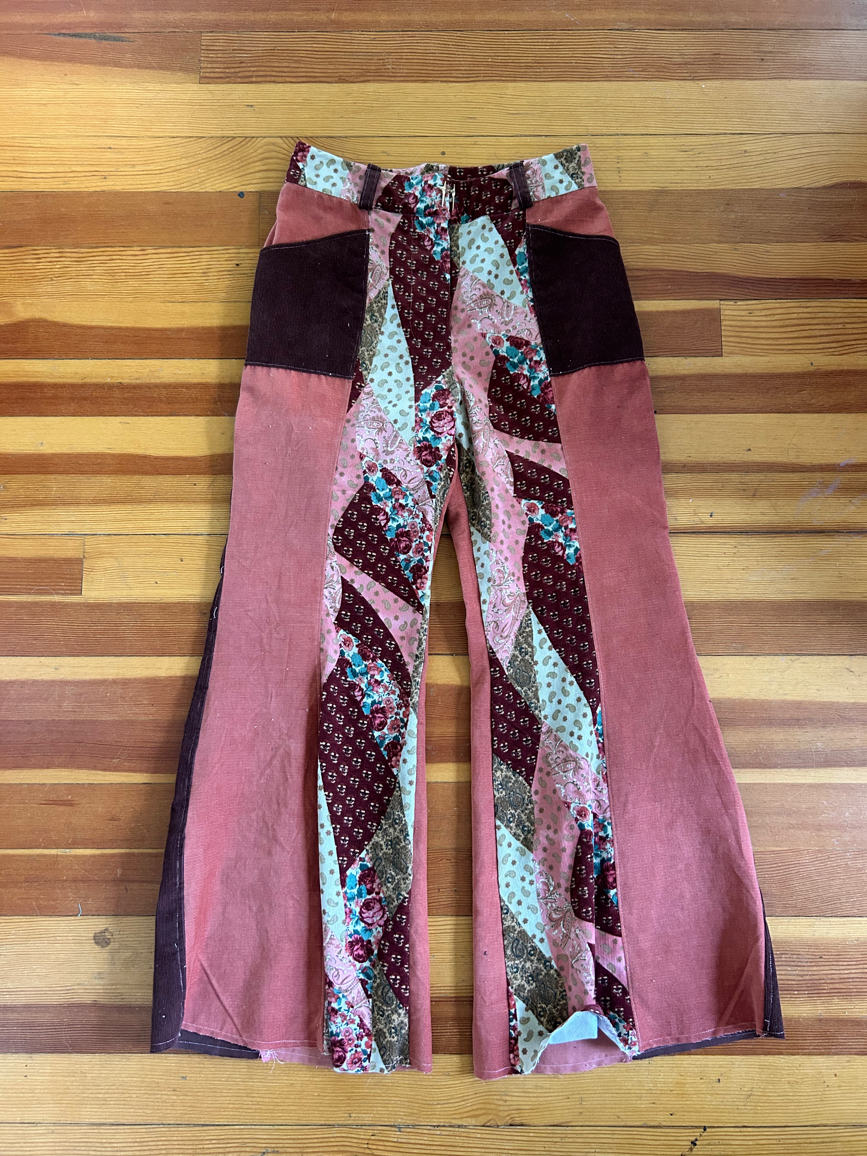 High Waisted Corduroy Bell Bottoms