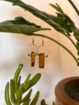Earth Tones Hoops